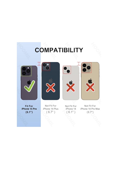 Teknomoda Apple Uyumlu iPhone 14 Pro Kılıf 360 Şeffaf Ön Arka Korumalı Şeffaf Silikon