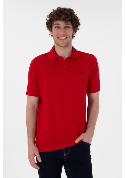 U.S. Polo Assn. Erkek Regular Fit Polo Yaka Kırmızı Basic Tişört 50306007-VR030 U.S. Polo Assn. Erkek Regular Fit Polo Yaka Kırmızı Basic Tişört 50306007-VR030