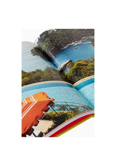Assouline Splendido Portofino Oteli'nin Prestijli Koleksiyon Kitabı Biblo Yeşil-mavi