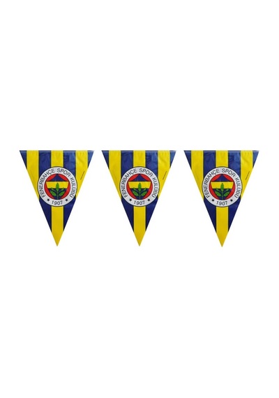 Fenerbahçe Üçgen Bayrak Flama - 3.60 Mt