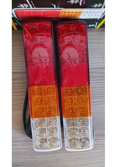 Ahmet Otomotiv Çeray Forklift Üniversal Stop Lambası 12v Ledli Su Gecirmez 1 Adet