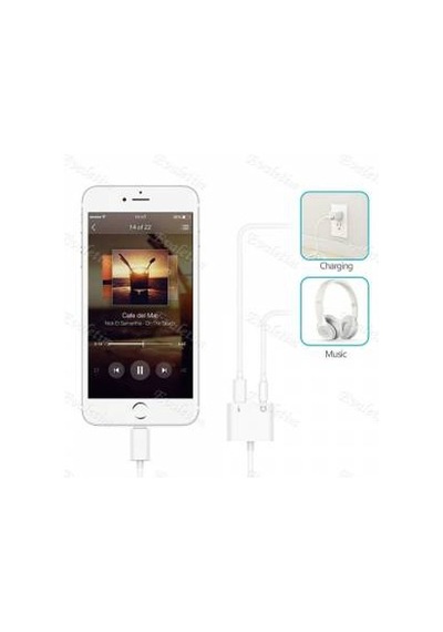 Apple Uyumlu iPhone 8 9 X Xr 11 Max Plus 4420P To 3.5Mm Kulaklık Şarj Çevirici