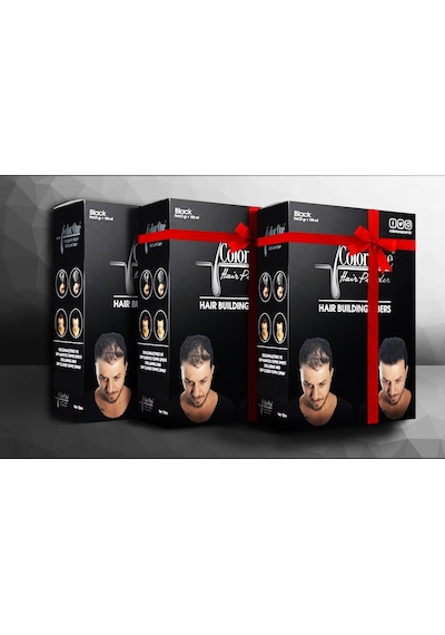 Color One Topik (3 Adet ) 25 Gr + 100 Ml Sprey 4 Renk Saç Tozu