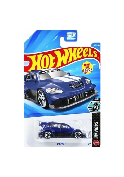 Hot Wheels Tekli Arabalar Pt Fast - Jjh59 Kısa Kart Çok Renkli