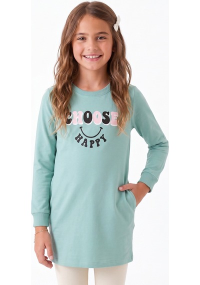 Onloox Kız Çocuk Mint Yeşili Kız Çocuk Mint Yeşili Pamuklu Bisiklet Yaka Uzun Kollu Slim Fit Yazı Baskılı Tunik 8-9 Yaş Onloox Kız Çocuk Mint Yeşili Kız Çocuk Mint Yeşili Pamuklu Bisiklet Yaka Uzun Kollu Slim Fit Yazı Baskılı Tunik 8-9 Yaş