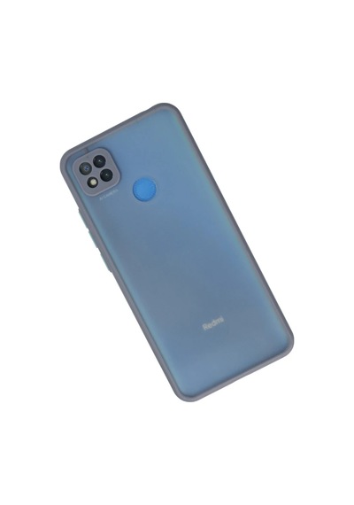 Xiaomi Redmi 9c Kılıf Montreal Silikon Kapak - Gri 0.2M-Çok Renkli