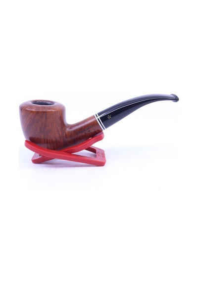 Şahin Sarı Yıldız Bent Dublin 9mm Filtreli Akrilik Saplı Pipo 237178-419 Model 1