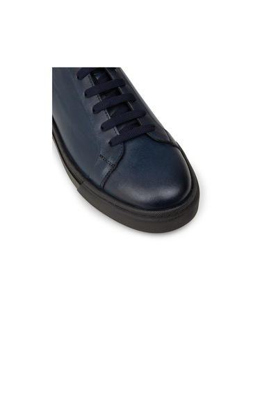 Deery Erkek Süet Lacivert Sneaker Ayakkabı - 02018mlcvc02