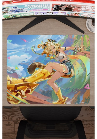 Xilonen Genshin Impact Anime Gacha V3 - 48x40 Xl Gaming Mouse Pad Fare Altlığı