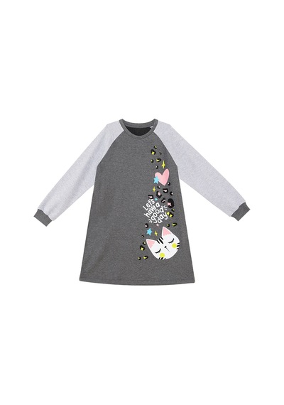 Denokids Vahşi Kedi Kız Çocuk Elbise