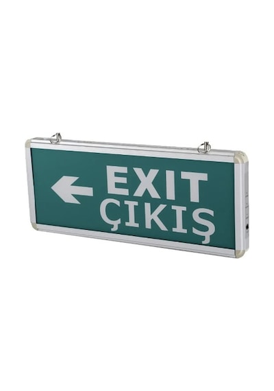 Exit Çıkış Acil Yönlendirme Armatürü Cata Exit Çıkış Sol Sağ Oklu 9166