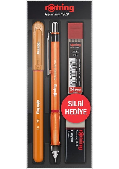 Visuclick Jel Okul Seti 0,7 Mm - Turuncu -