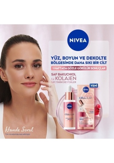 Cilt Serumu 30ml, Doğal Retinol Alternatifi Bakuchiol İçerir