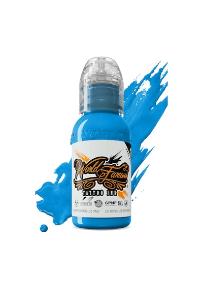 World Famous Einstein Blue Dövme Boyası 30ml Dengeli Mavi Profesyonel Tattoo Ink