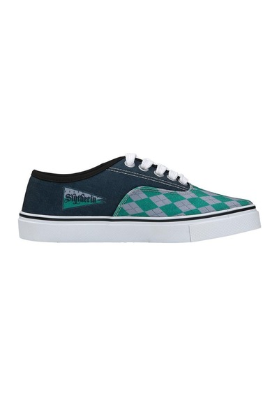 Kadın Vegan Çok Renkli Sneakers - Warner Bros Harry Potter House Of Slytherin Tasarım