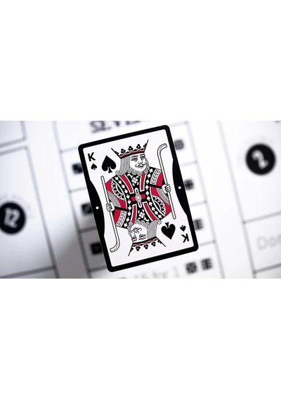Cartamundi Craps Premium Marked İşaretli Animasyonlu Oyun Kağıdı Limited Edition Koleksiyonluk İskambil Kartları Kağıtları Destesi