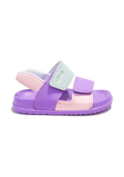 Vicco Krixi 321f23y252 Lila Ortopedik Günlük Kız Çocuk Spor Sandalet 001