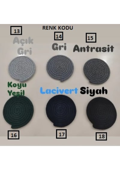 Supla Takımı, 6 Kişilik, Amerikan Servis Siyah