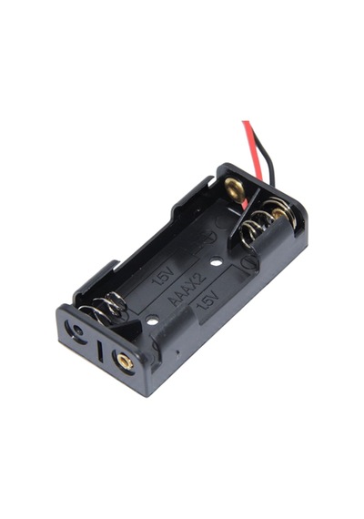 Powermaster Ic-233b 2'li Yan Yana Aaa İnce Pil Yuvası