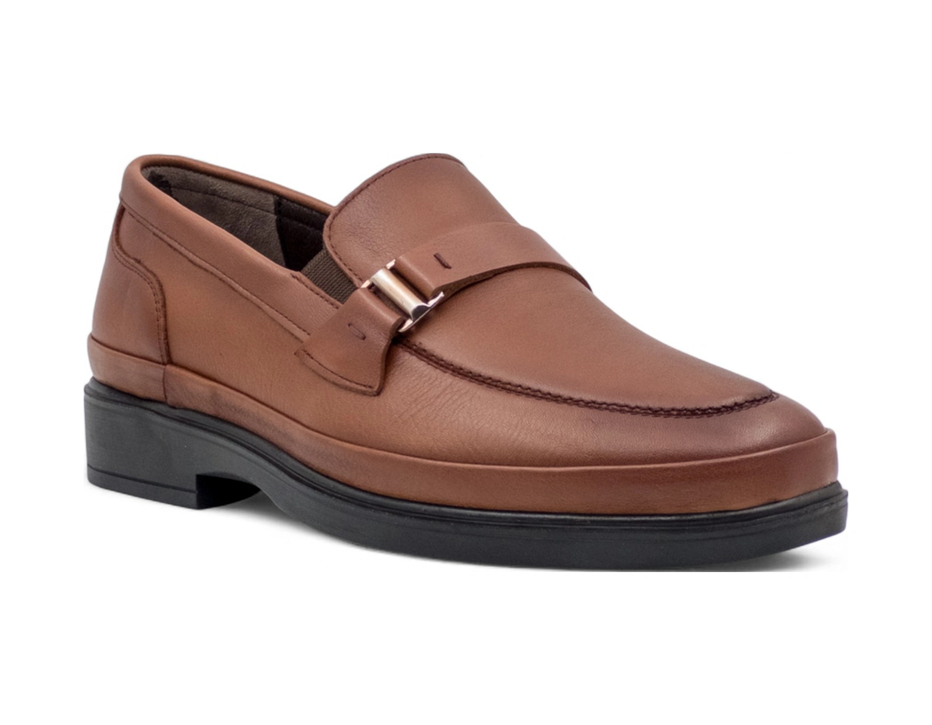 Voyager 5772 Erkek Hakiki Deri Comfort Ayakkabı Taba