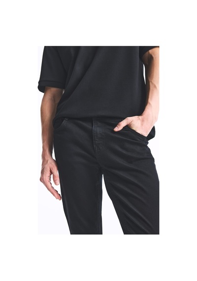 Defacto Pedro Slim Fit Normal Bel Dar Paça Jean Pantolon S2711az26aunm40 Siyah-nm40