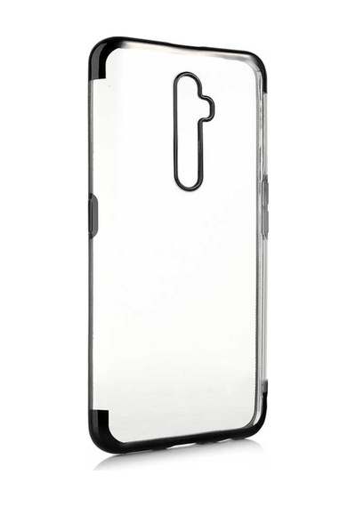 Oppo Reno 2Z Kılıf Zore Dört Köşeli Lazer Silikon Kılıf
