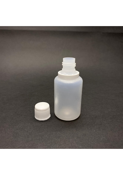 30 Cc Plastik Şişe - Kilitli Kapaklı- Şeffaf- X 10 Adet
