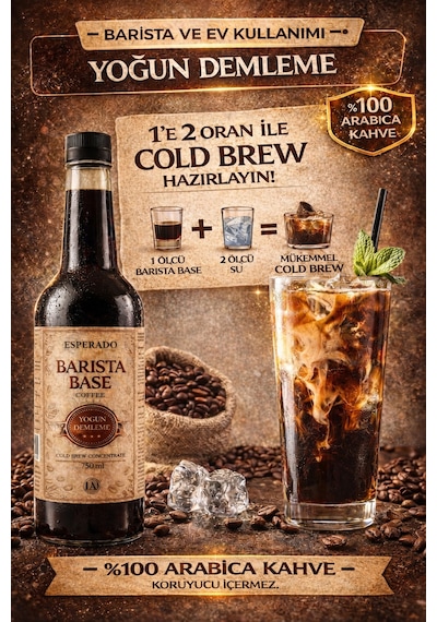 Barista Base Coffee 750 Ml Cold Brew