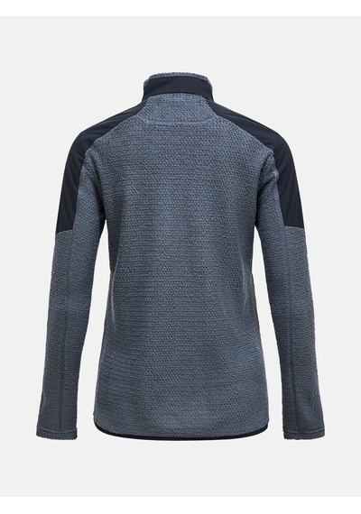 Peak Performance W Freelight Alpha Half Zip Frosty Haze Kdn İçlik G80441020-30694 Siyah