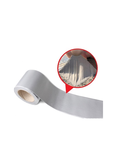 5 Metre X 10Cm Çamur Bant Alüminyum Izolasyon Tamir Çatlak Bantı (551619200)