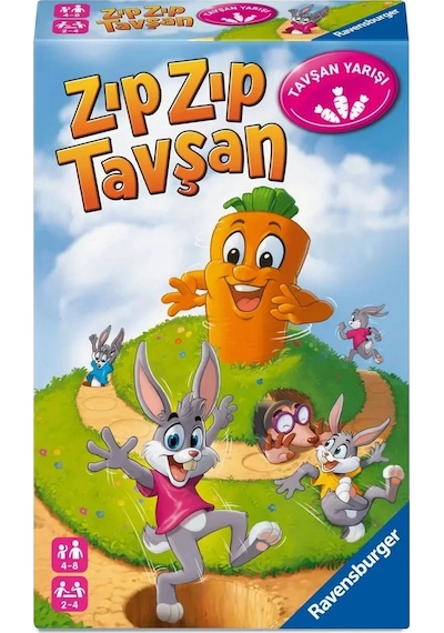 Seyahat Boy Zıp Zıp Tavşan Kutu Oyunu - Rot248810