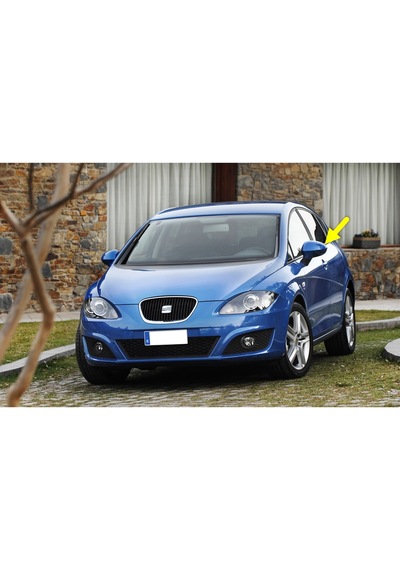 Seat Leon 2010-2012 Sol Dış Dikiz Aynası Kapağı 6J0857537D