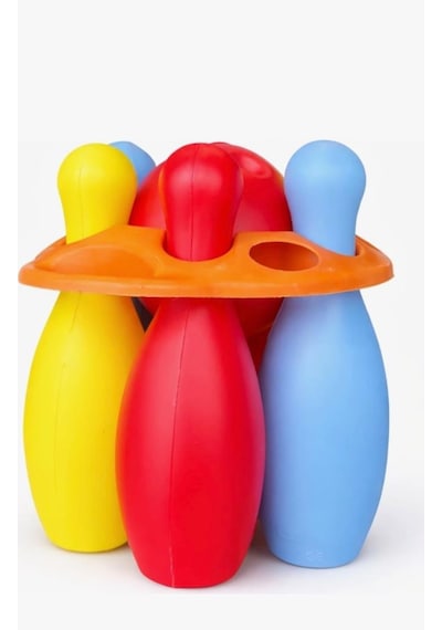 Bowling Seti - Eğitici Ve Eğlenceli Başlangıç Seti - 19 Cm Labutlar Ve Bowling Topu Oyuncak Seti
