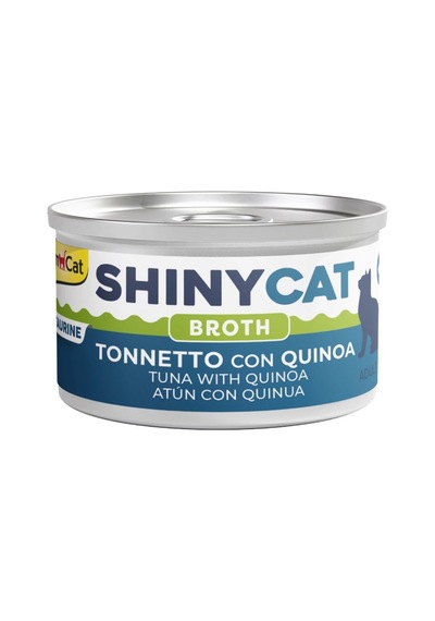 Gimcat Shinycat Sos İçinde Kinoalı Ton Balığı Kedi Konserve Maması 70 Gr