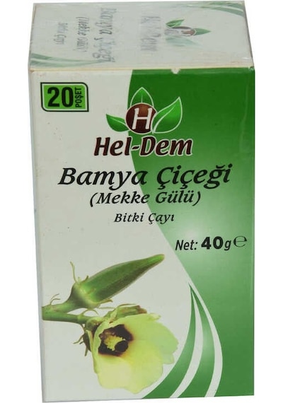 Bamya Çiçeği Mekke Gülü Çayı 2 Gr X 20 Süzen Poşet 40 Gr - Cole-335761