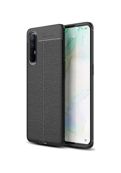 Oppo Reno 3 Pro 5g Kılıf Zore Niss Silikon Kapak Siyah