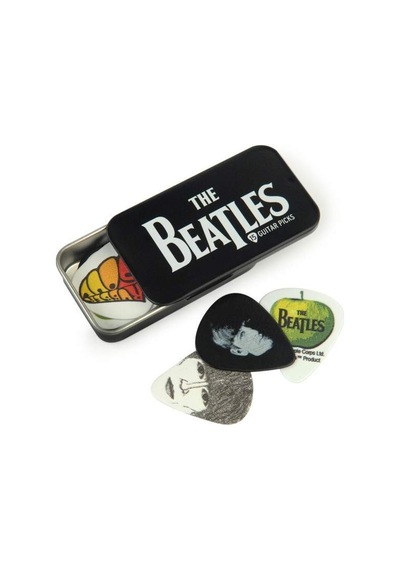 1cab4-15bt1 Beatles Pena Pick Tin-logo