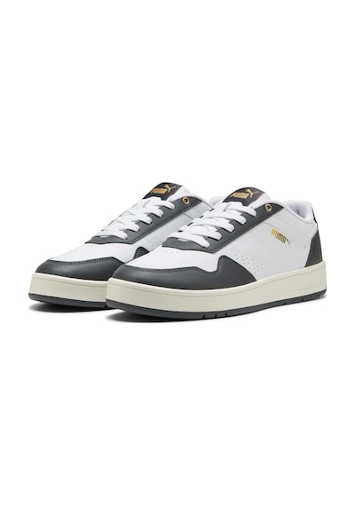 Puma Court Classic Beyaz Erkek Sneaker 000000000102266479 Beyaz-grı