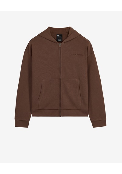 Skechers W Essential Full Zip Sweatshirt Kadın Kahverengi Sweatshirt S2610016-2070