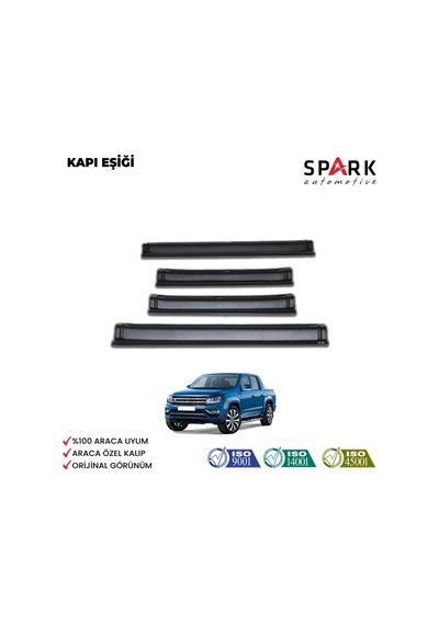 Volkswagen Amarok 2010-2022 Yıl Aralığı Uyumlu Kapı Eşiği 4 Parça