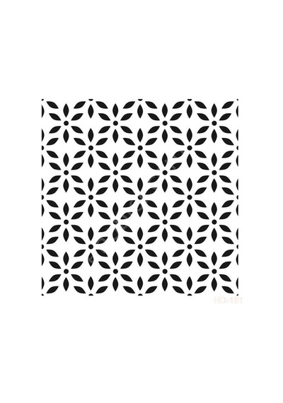 Hd151 Cadence Home Dekor Stencil 45X45