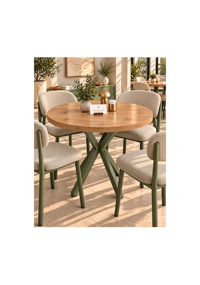 Kalınlaştırmalı Mutfak Cafe Balkon Bahçe Restoran Yemek Masası 70x70 Yeşil Çam Yuvarlak Çam Çam Kalınlaştırmalı Mutfak Cafe Balkon Bahçe Restoran Yemek Masası 70x70 Yeşil Çam Yuvarlak Çam Çam