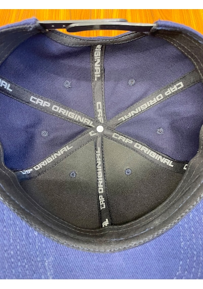 Hamze Hip Hop Snapback Rapper Basic Gabardin Cap Şapka Lacivert