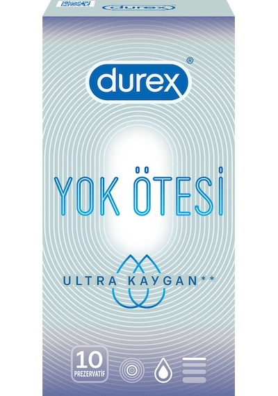 Durex Yok Ötesi Ultra Kaygan 10'lu 3 Adet