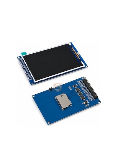 3.5 İnç 480x320 Ips Tft Lcd Ekran Modülü Ilı9486 - 3.3v/5v