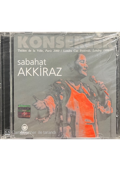 Plak Değildir Cd Dir Cd Sabahat Akkiraz Konserler Açılmamış Jel