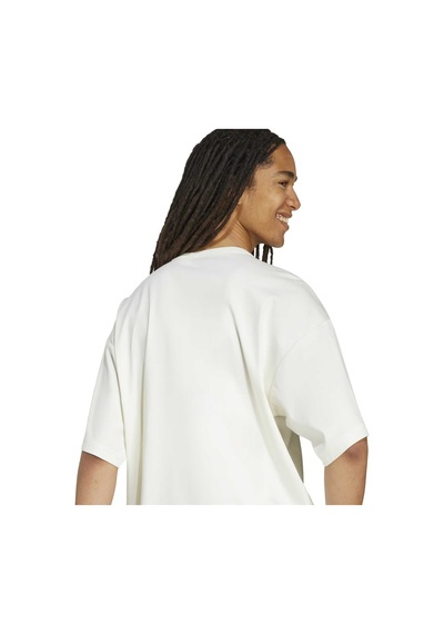 Owhıte Adidas Erkek Günlük T-shirt M Sl T Kb8095 Owhıte