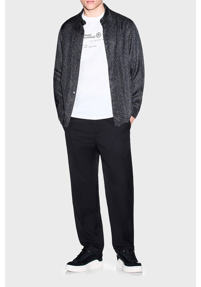 Armani Exchange Erkek Gömlek Xm002280 Af13235 Fc304 Siyah