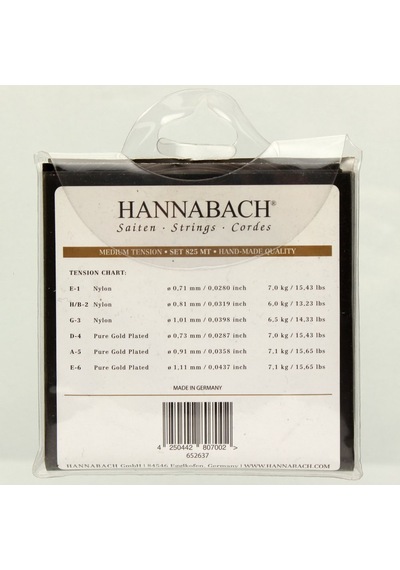 Hannabach 825 Mt Klasik Gitar Teli
