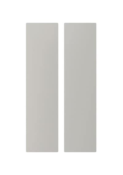 Ikea Småstad Kapak, Gri, 30x120 Cm, 2 Adet